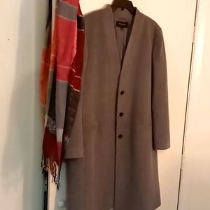 Ann Taylor size 14 Grey wool coat